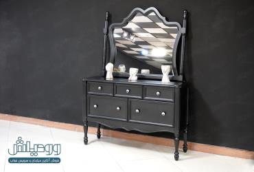 آینه کنسول کلاسیک کاجی